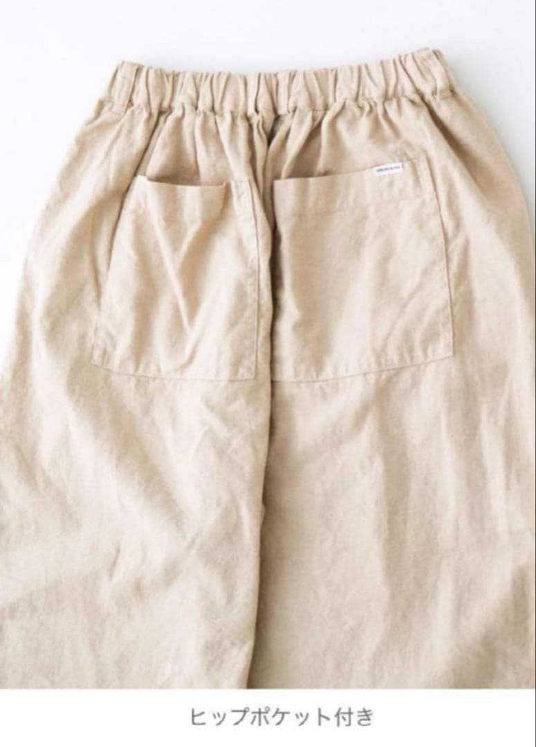 専用です美品 ネストローブ♥️UpcycleLino起毛ヘムサイドゴムパンツ