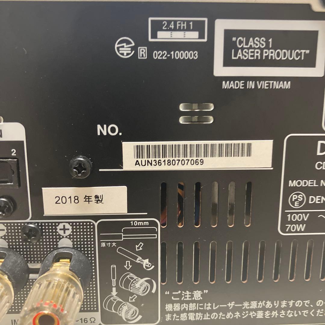 DENON CDレシーバー RCD-M41 整備動作品 2018年製