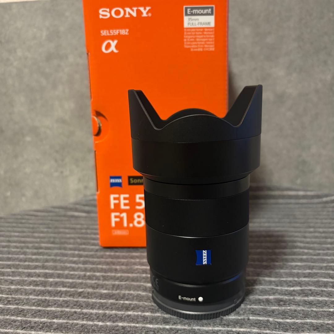 未使用級　SONY 単焦点レンズ　FE 55mm F1.8 ZA