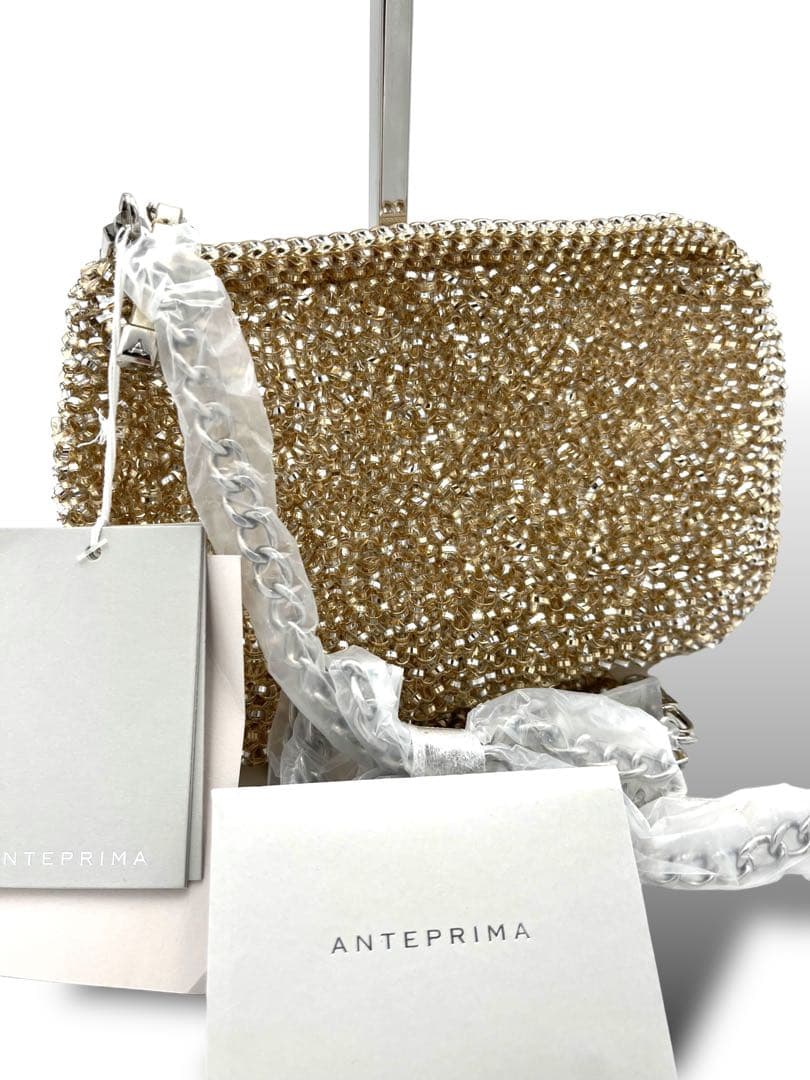 極美品✨ アンテプリマ ANTEPRIMA ショルダーバッグ レディース ビーズ