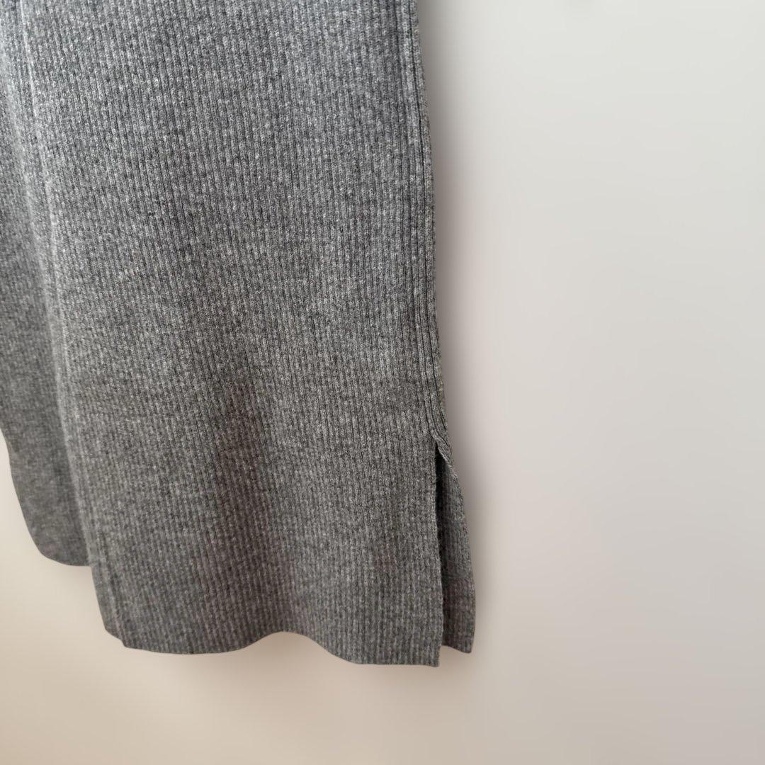 L'Appartement KNIT PANTS グレー