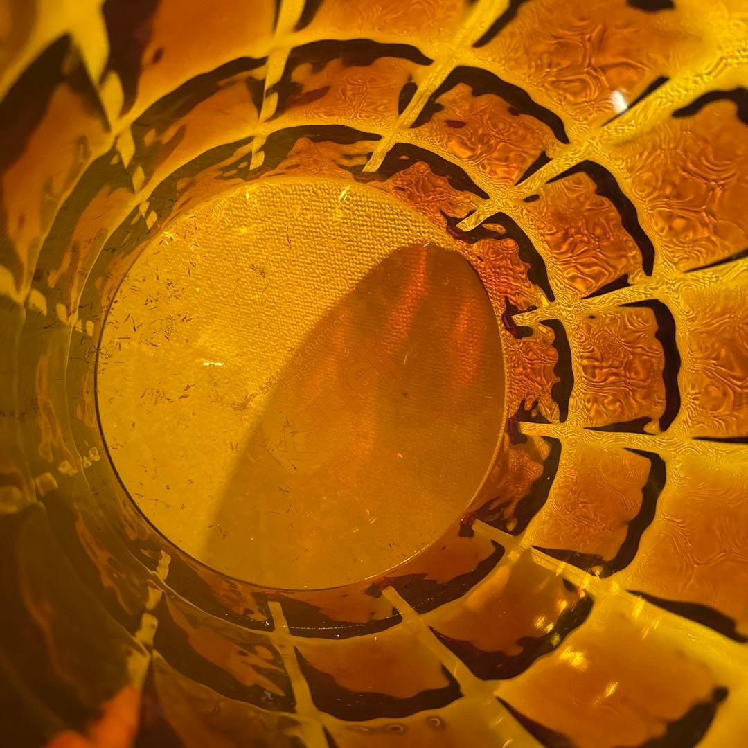 Kartell マトラッセ　アンバー 花瓶 フラワーベース ゴミ箱