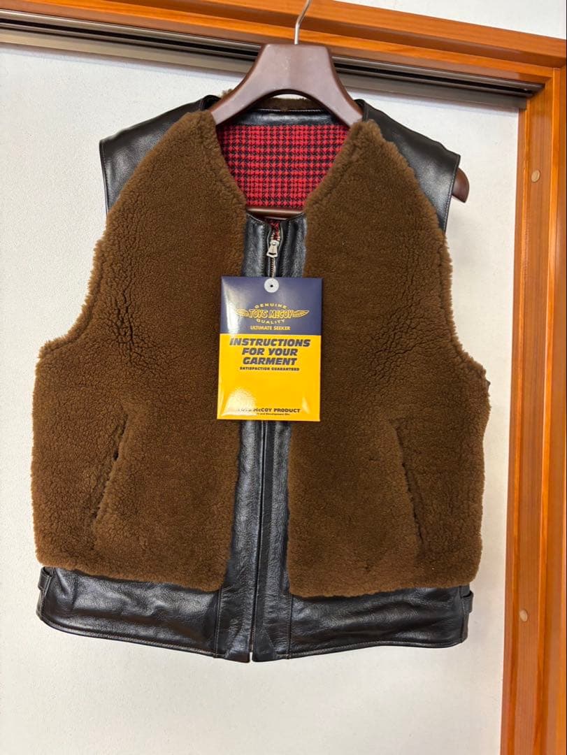 EM I様 新品未使用TOYS McCOY ホースハイド グリズリーベスト