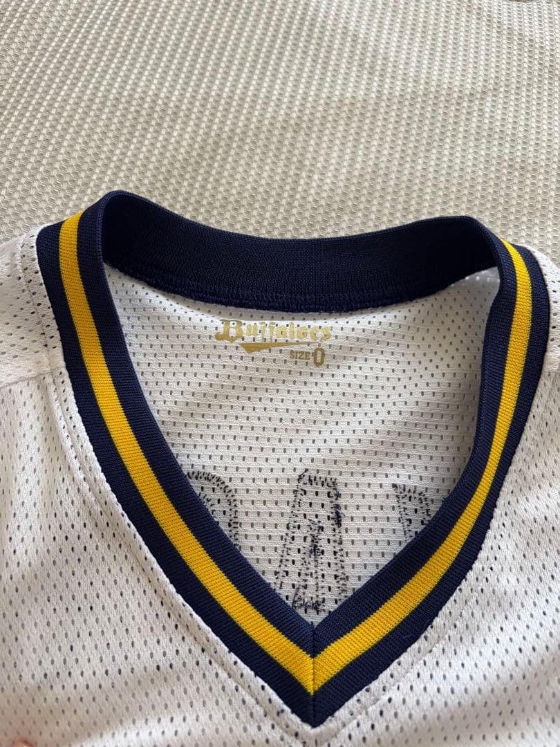 オリックスBlueWave ユニフォーム 67 中川圭太Oサイズ