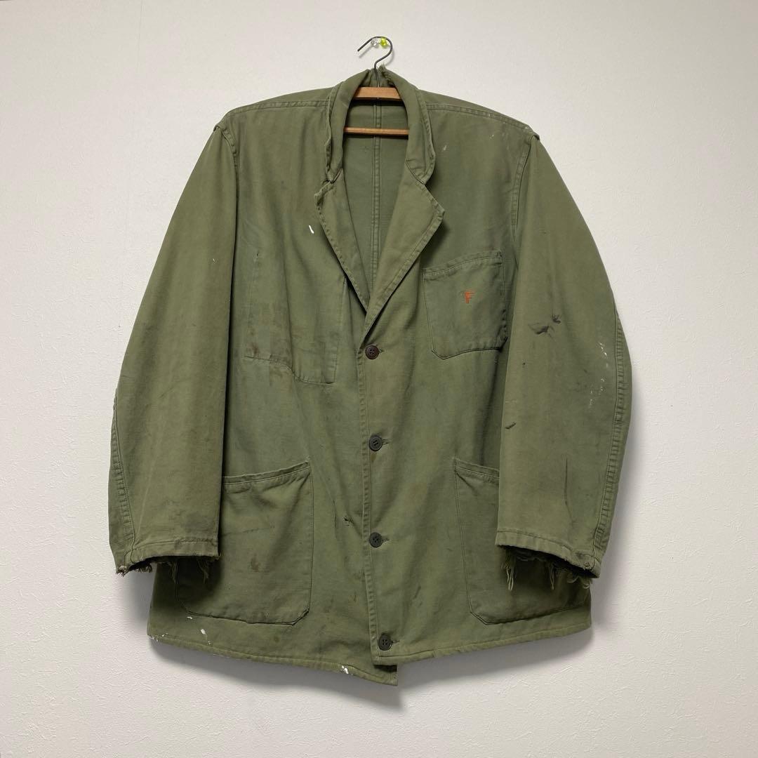 40’s vintage French Work Jacket