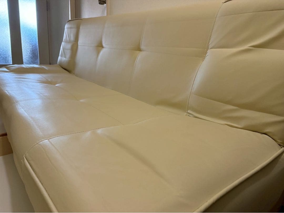 ソファベッド/3人掛/引き出し付き