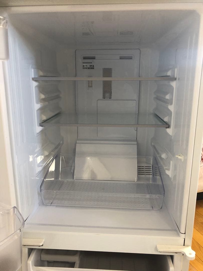 SHARP 冷蔵庫 SJ-D14E-W 137L 2018年製