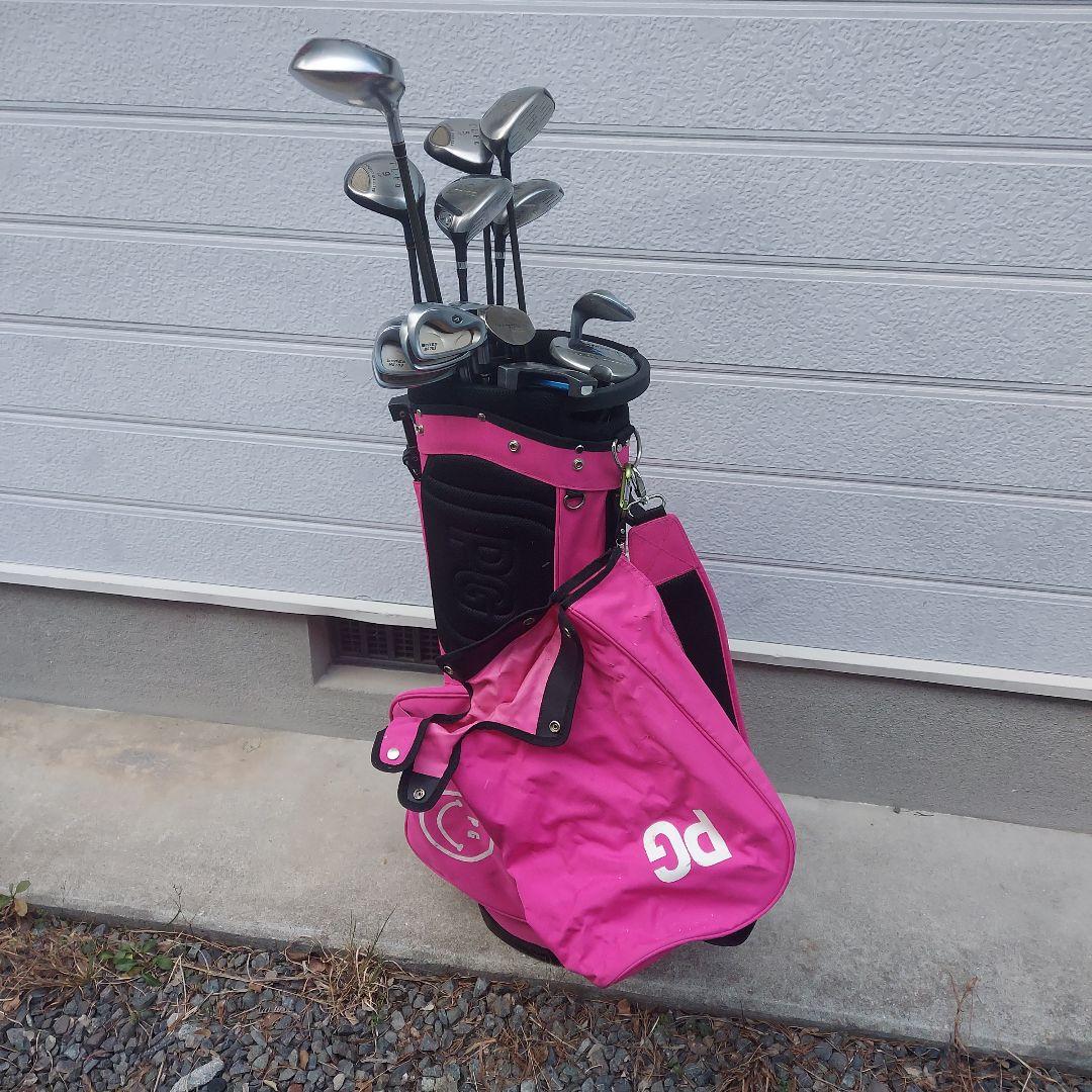 フ*。様 ホンマほか倉庫整理ゴルフクラブセット保管品バッグ付