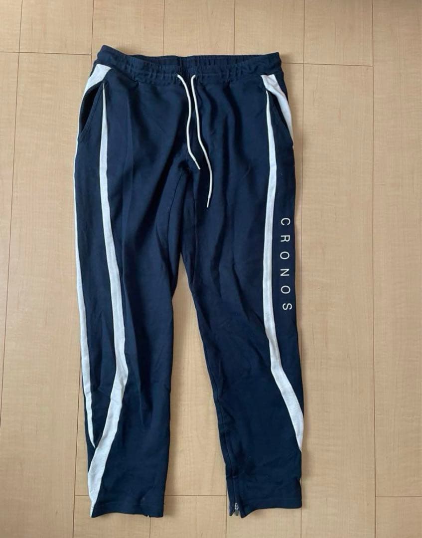 完売品　CRONOS クロノス　Sweat Pants Navy