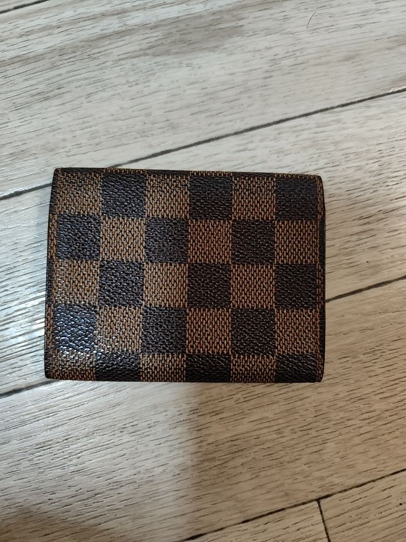 ルイ・ヴィトン　ダミエ　名刺入れ　パスケース