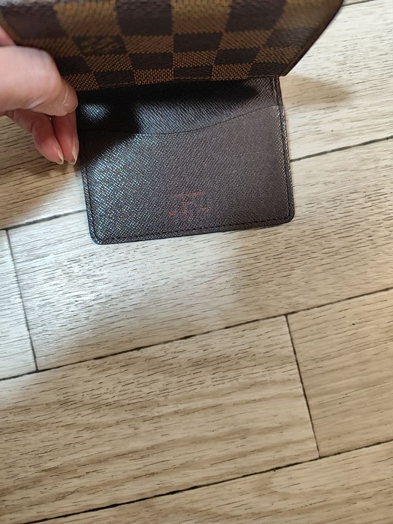 ルイ・ヴィトン　ダミエ　名刺入れ　パスケース