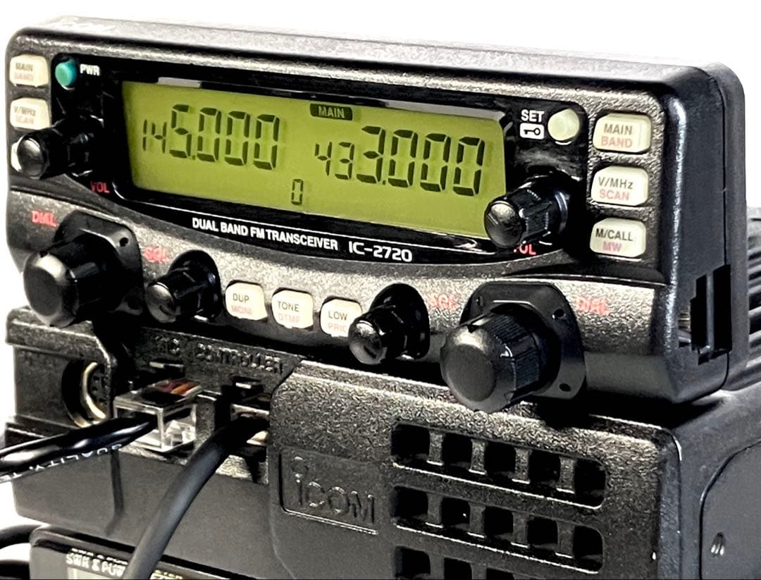 アイコム IC-2720 20w アマチュア無線機 トランシーバー