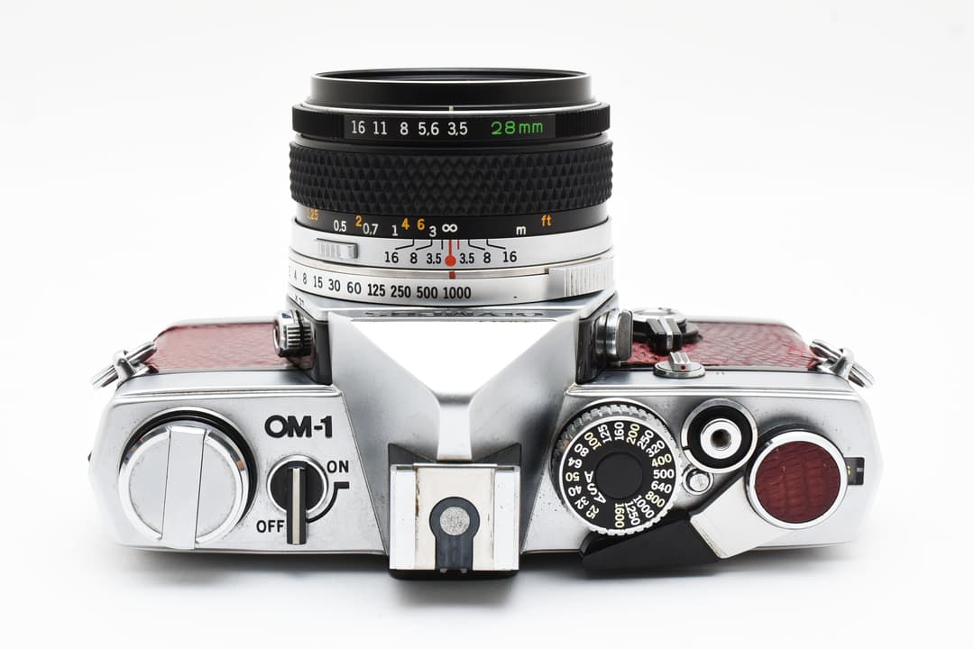 Olympus OM-1 28mm F3.5 モルト交換 完全動作品 #8035