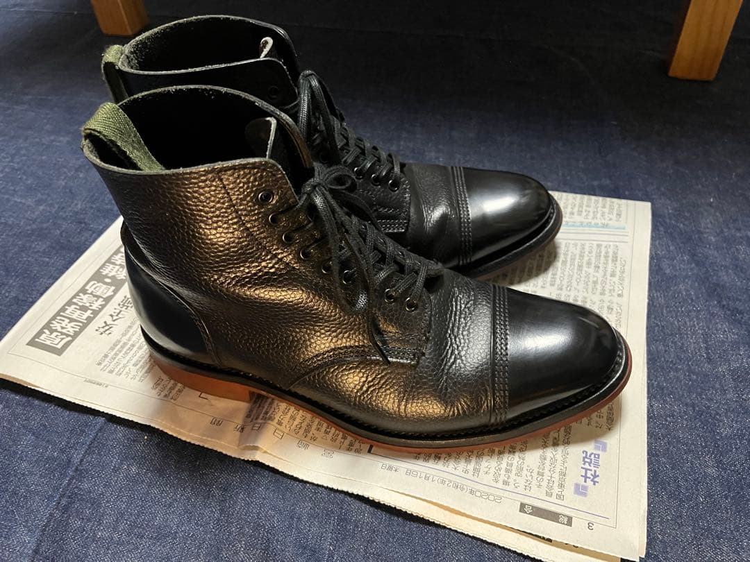 SANDERS Derby boot ダービーブーツGB(UK)8 27.0