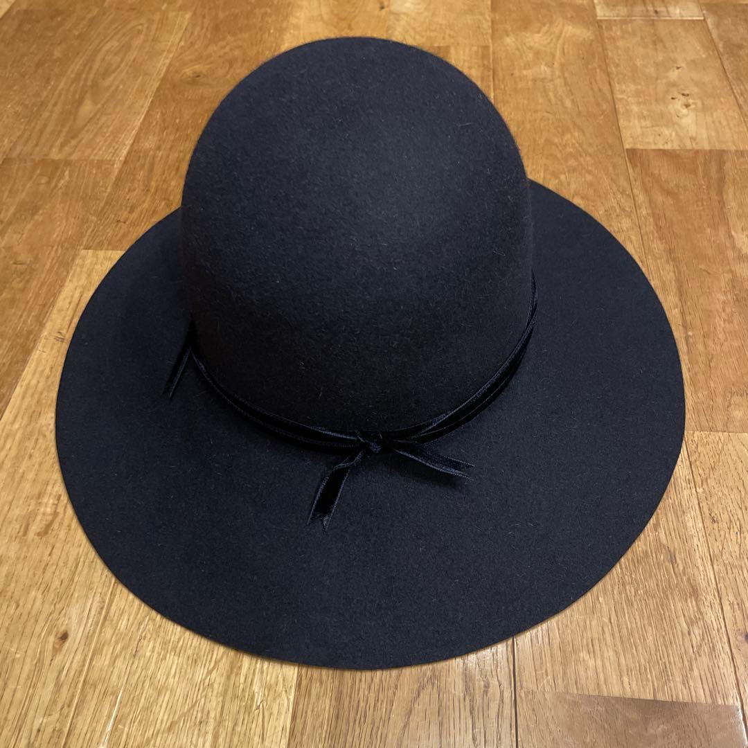 新品 ソロイスト キジマタカユキ キャップ ハット 中折れ帽 紺