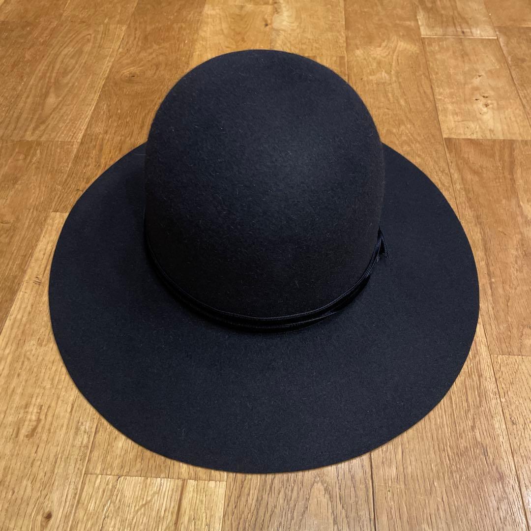 新品 ソロイスト キジマタカユキ キャップ ハット 中折れ帽 紺