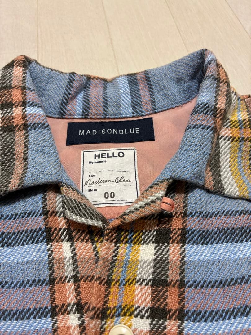 C*o様 MADISONBLUE チェック柄長袖シャツ 00