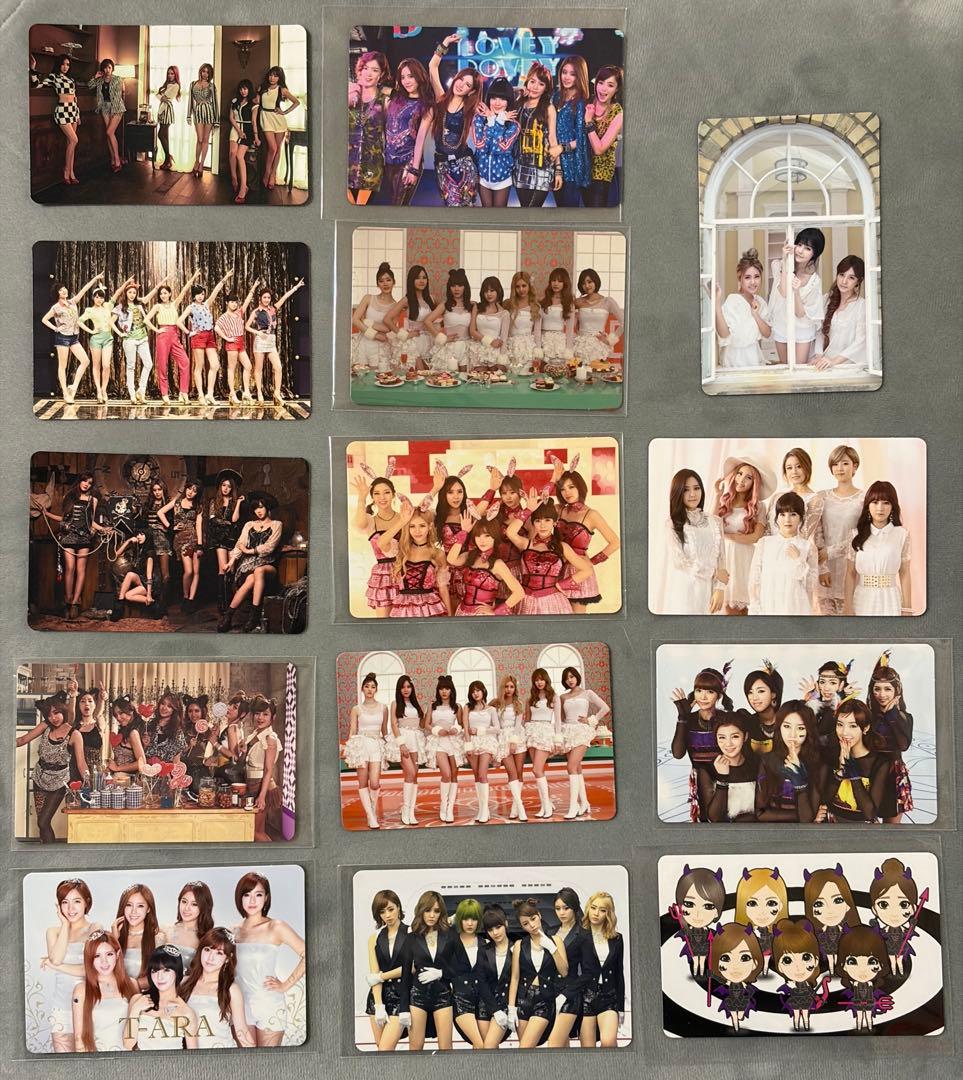 T-ARA全員ver. - タレントカード , トレカ　14枚セット‼️