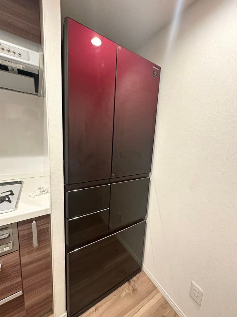 501L SHARP 6ドア SJ-GT50A-R 2015年 冷蔵庫