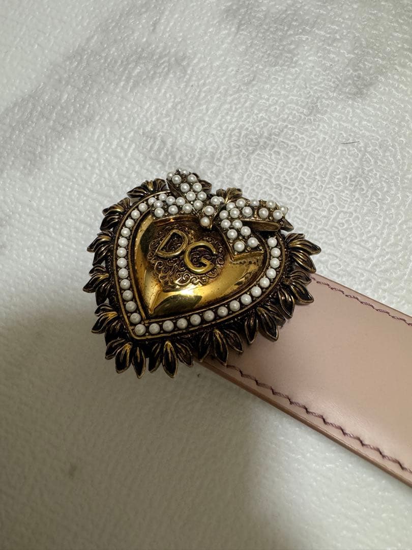 Dolce & Gabbana ピンクベルト