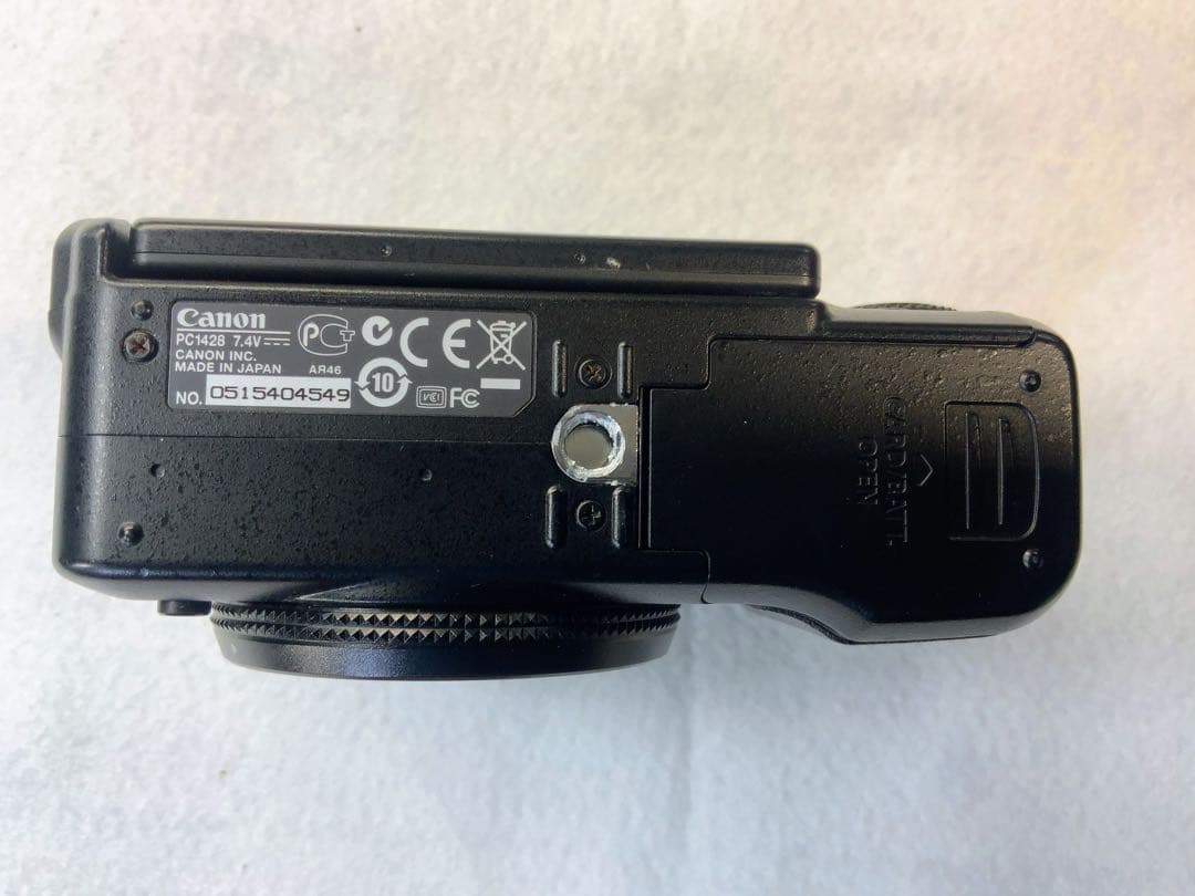 キャノン　G11 動作確認取れず