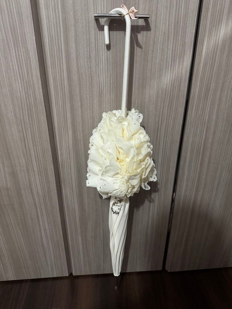 ベイビーザスターズシャインブライト 晴雨兼用 日傘 ホワイト 白