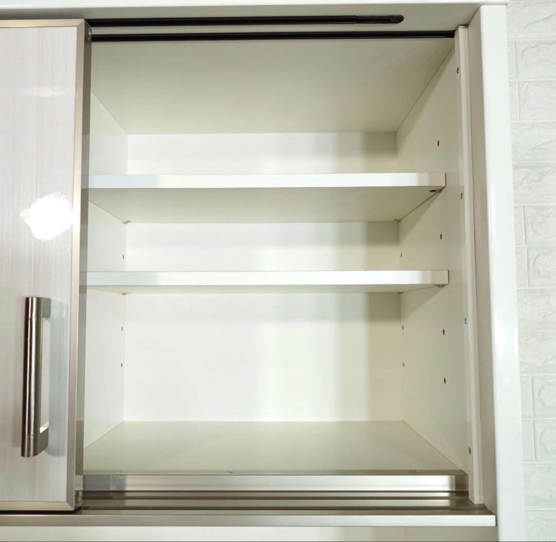 ニトリ キッチンボード 食器棚　Nポスティア100KB WH（幅100cm）