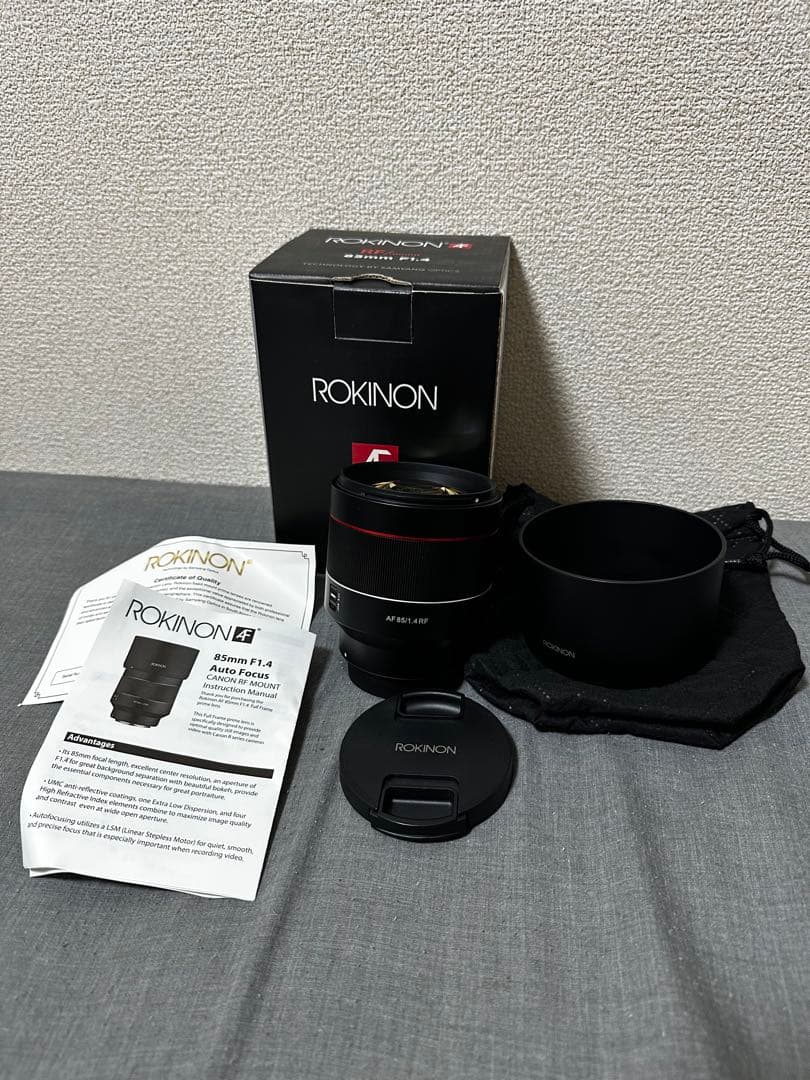 ROKINON(SAMYANG) AF 85mm f1.4 RFマウント