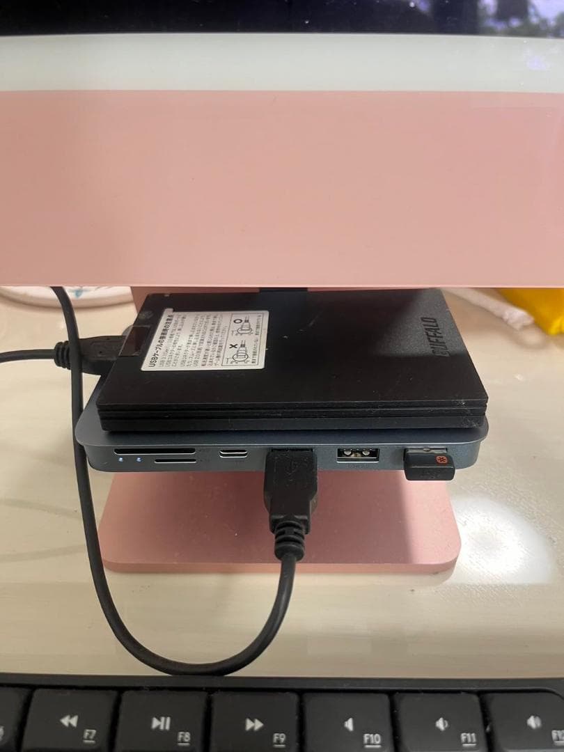 PULWTOP 6 in 1 USB C ハブ iMac 24インチ 2021m