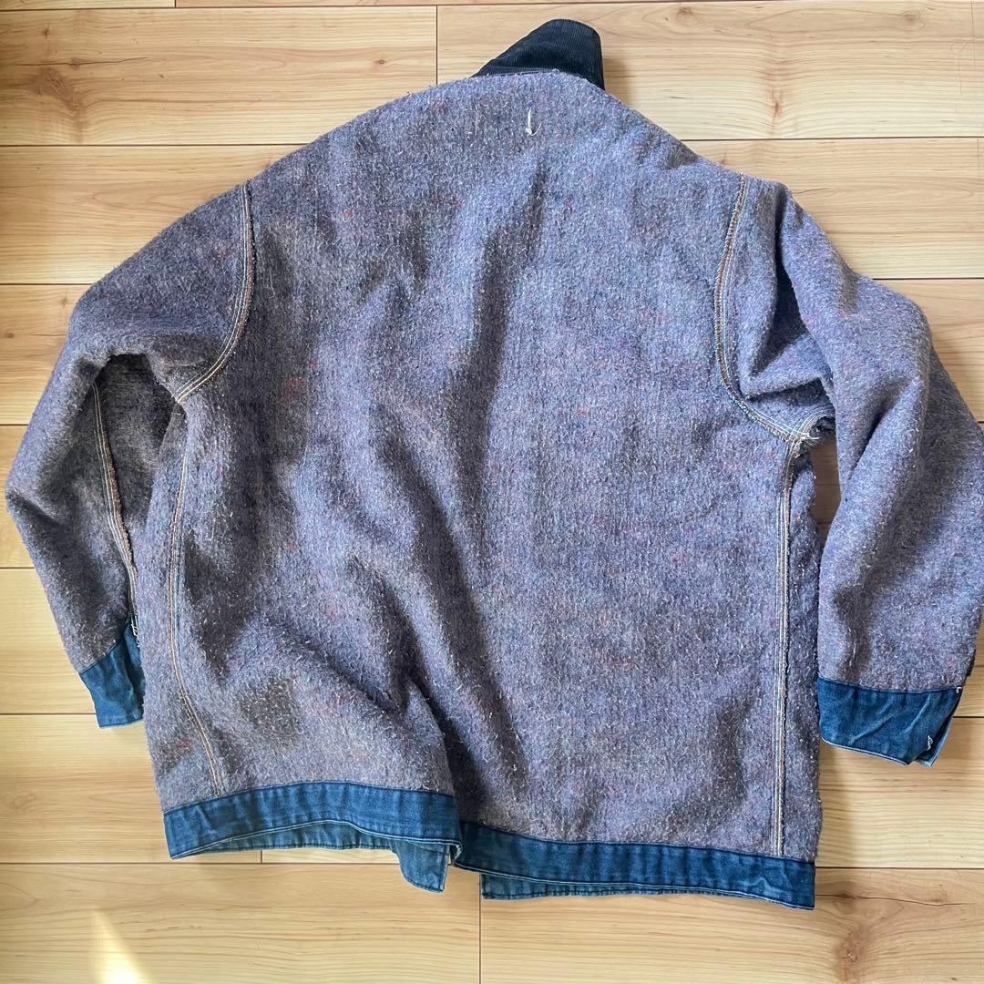 【最終価格】BIG MAC ビッグマック デニム カバーオール 襟コーデュロイ