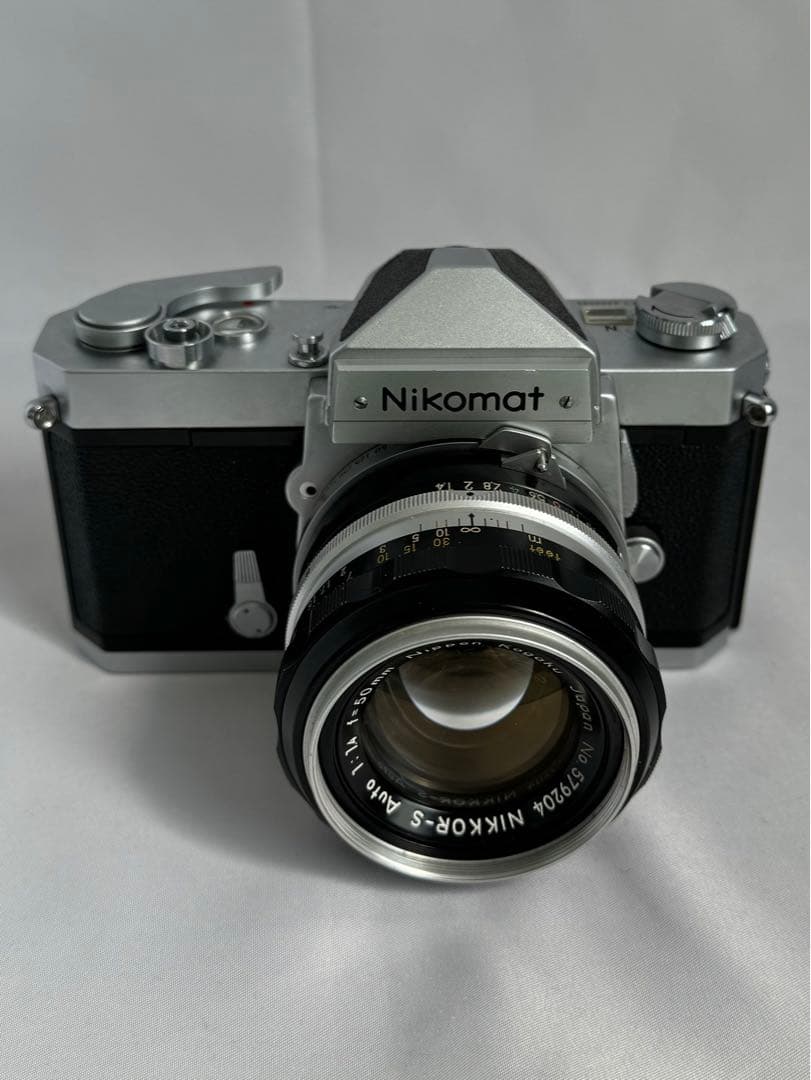 フィルムカメラ Nikon Nikomat FTN+ Nikkor-S 50mm f1.4