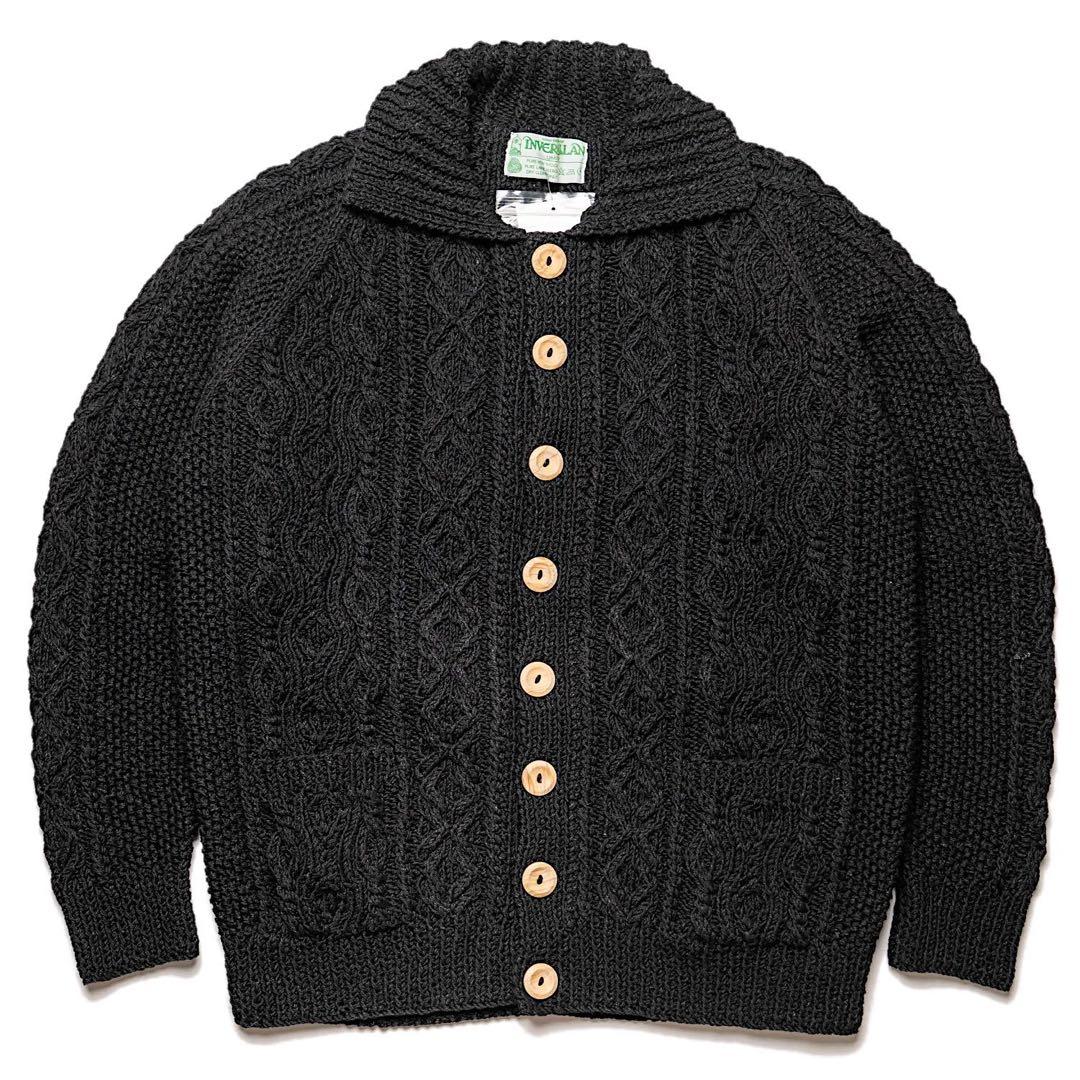 トップス INVERALLAN 3ACOTTON Black Denim46