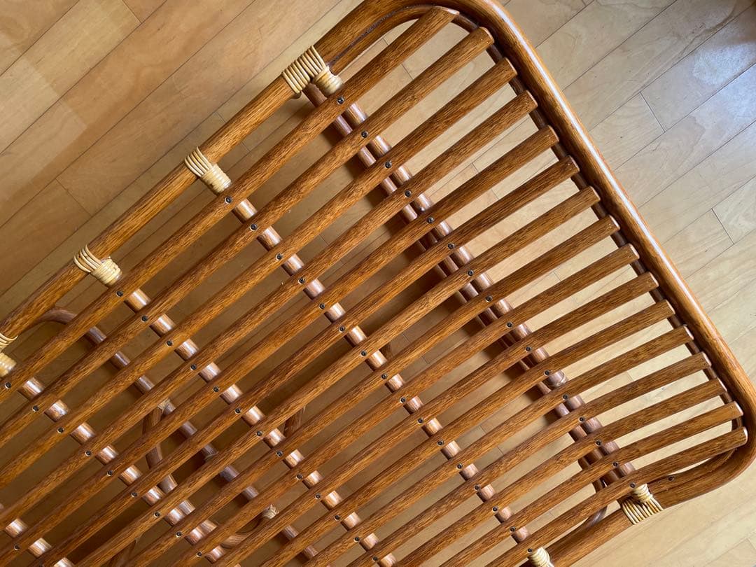 ザ、湘南サーファー❗️専用 《籐 ラタン シングルベッド》お引取り割引あり。