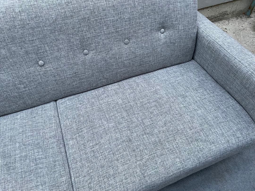 Ain　美品LOWYAロビーチェア ソファー アームソファー ファブリック