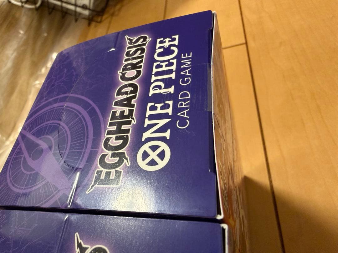 ワンピースカードゲーム　エッグヘッドクライシス　新品未開封2BOX テープ付き