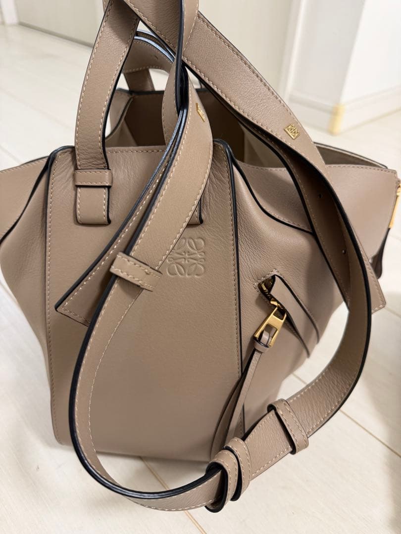 ロエベ　ハンモック　グレージュ