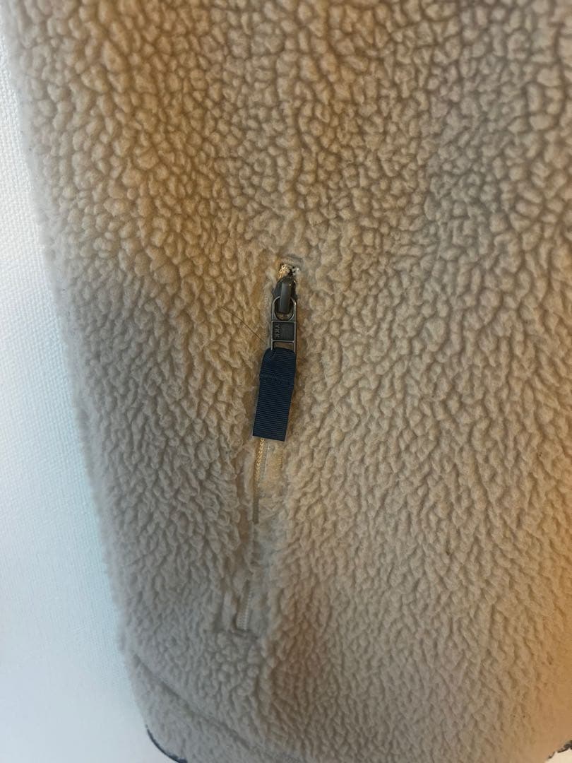 patagonia レトロX フリースベスト Lサイズ ベージュ/ナチュラル