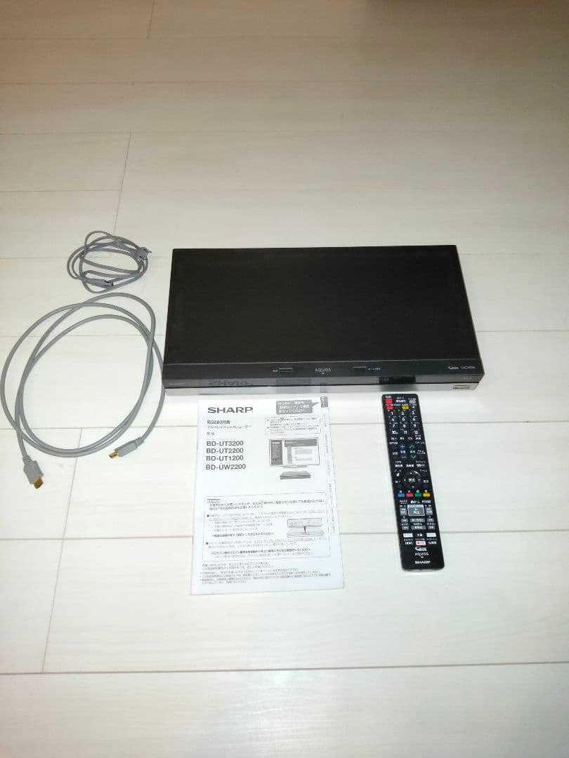 SHARP BD-UT2200 ブルーレイレコーダー2TB