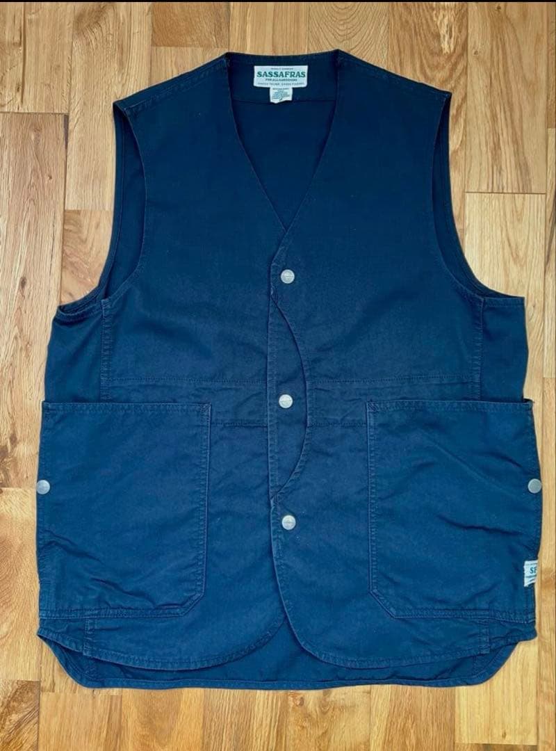 ササフラス sassafras ベスト Mサイズ