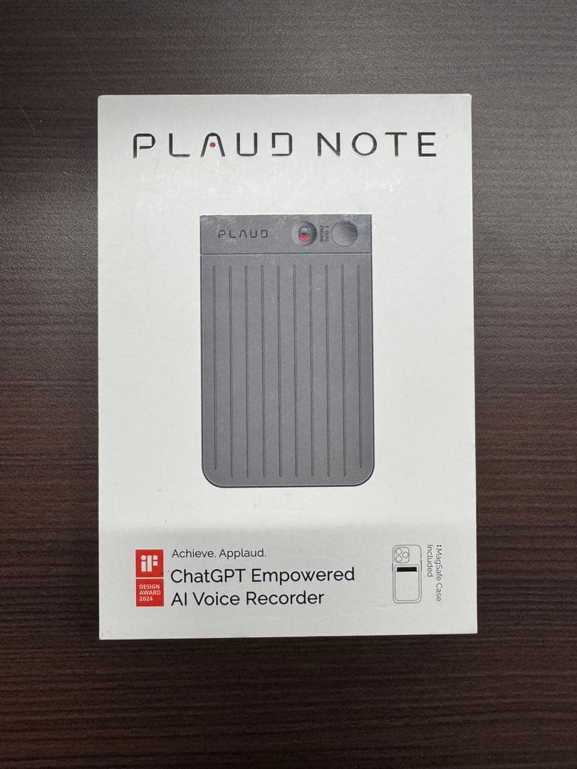 PLAUD NOTE AI音声録音機能