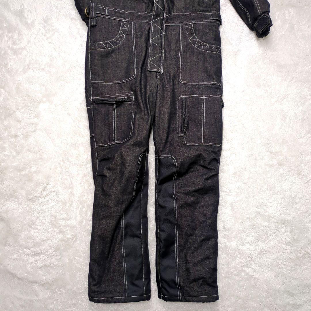 VANSON バンソン 廃盤 冬用 ボア 刺繍 つなぎ オールインワン L