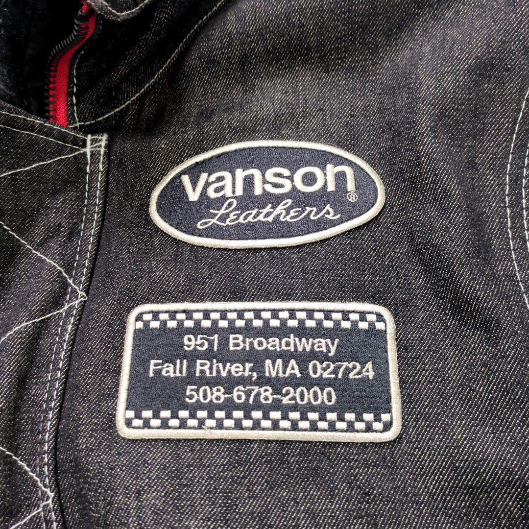 VANSON バンソン 廃盤 冬用 ボア 刺繍 つなぎ オールインワン L