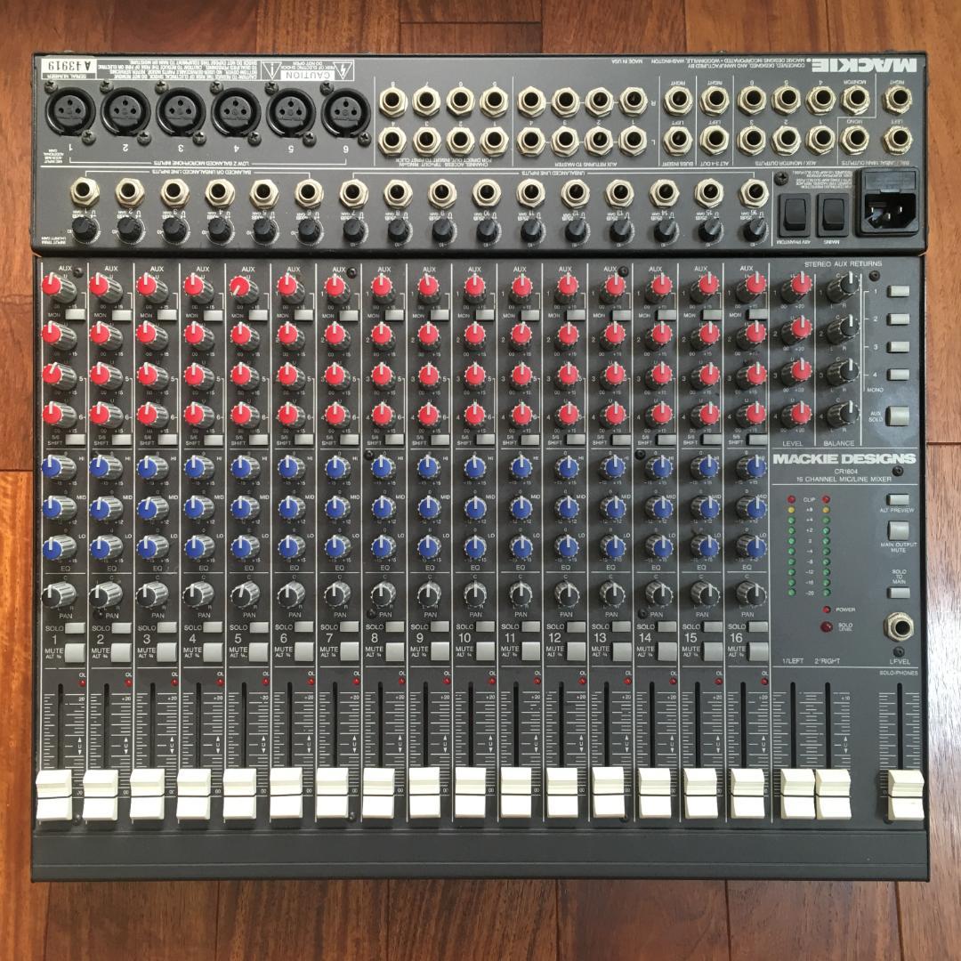 MACKIE CR1604 16チャンネル アナログミキサー ＜美品＞