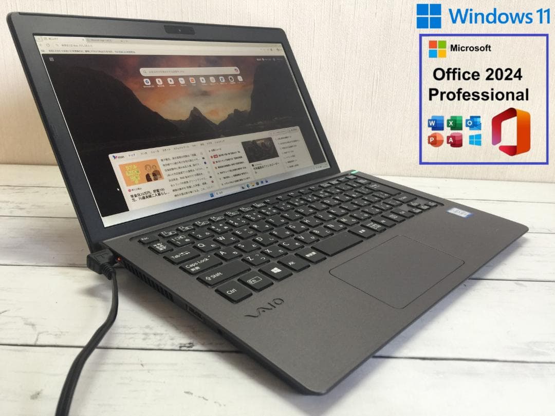 SONY VAIO VJS111 11.6型IPS/SSD/Office