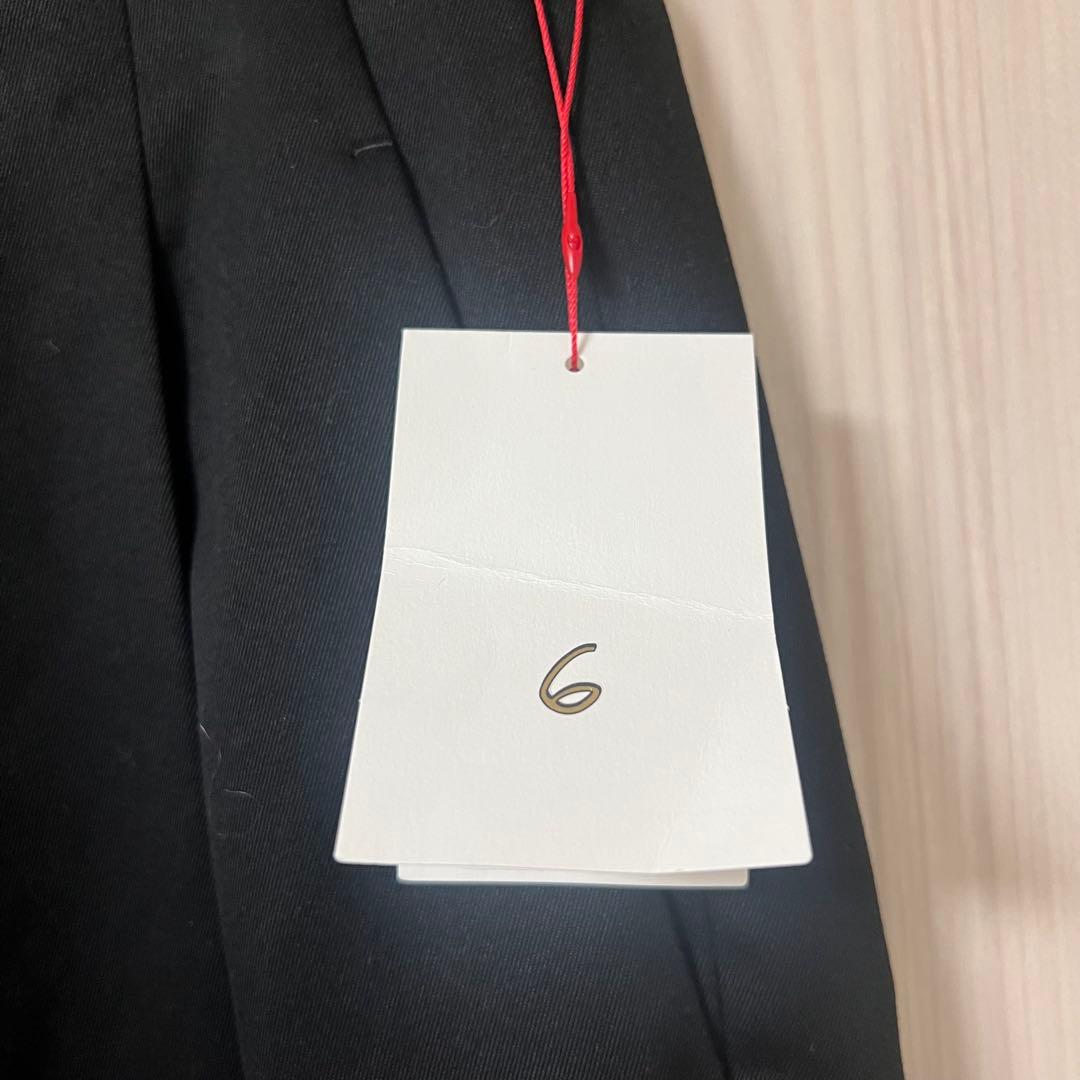 【tohne4】 6(ROKU) コットン チノ パンツ ブラック