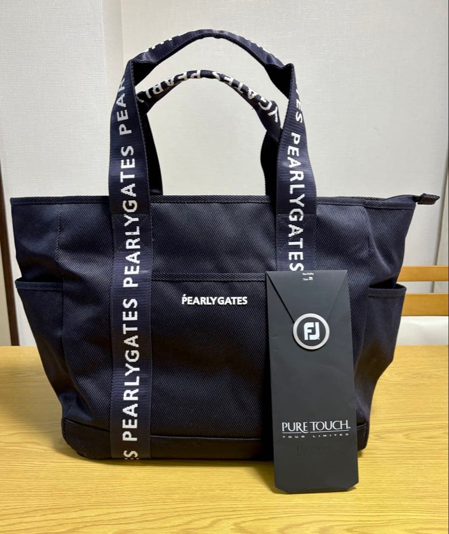 PEARLY GATES トートバッグとゴルフグローブのセット