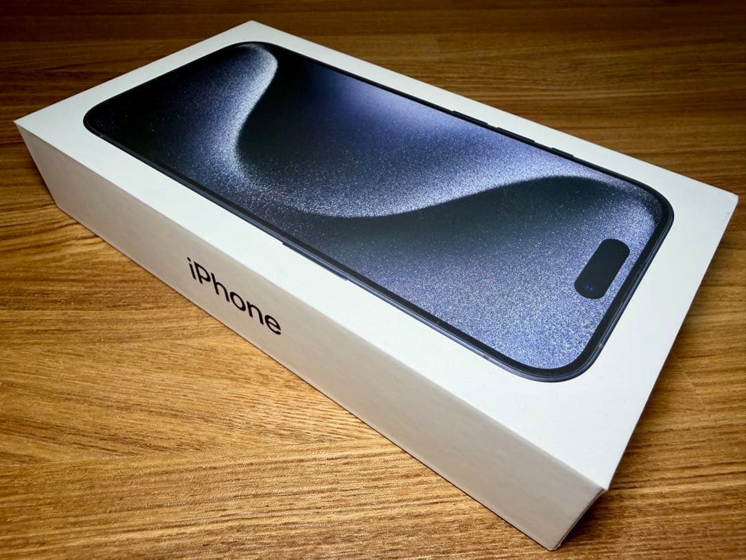 iPhone15 Pro 256GB (SIMフリー) ブルーチタニウム　美品