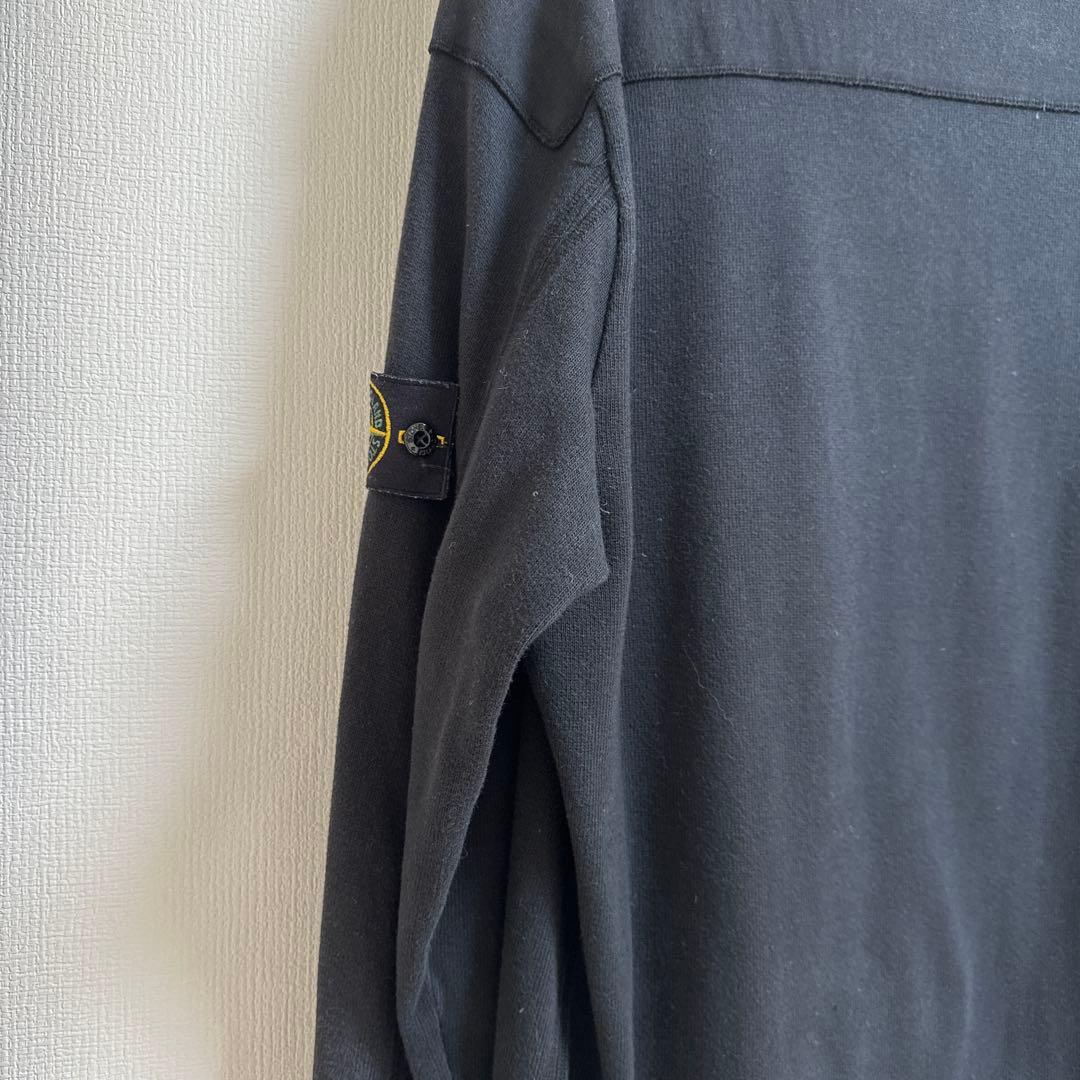 ♡ストーンアイランド ♡Vネック トレーナー ブラック