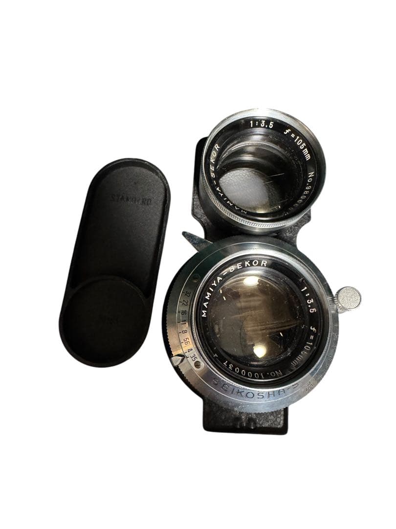 Mamiya Sekor 105mm f/3.5 レンズ
