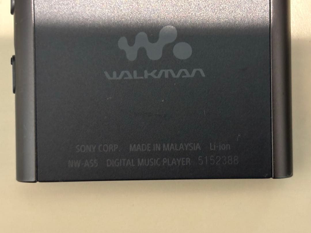 ★Sony NW-A55 16GB シリコンケース、録音ケーブル、収納ケース付★